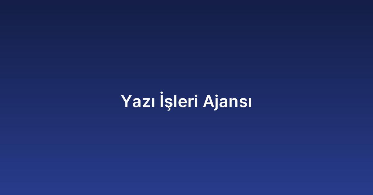 Yazı İşleri Ajansı